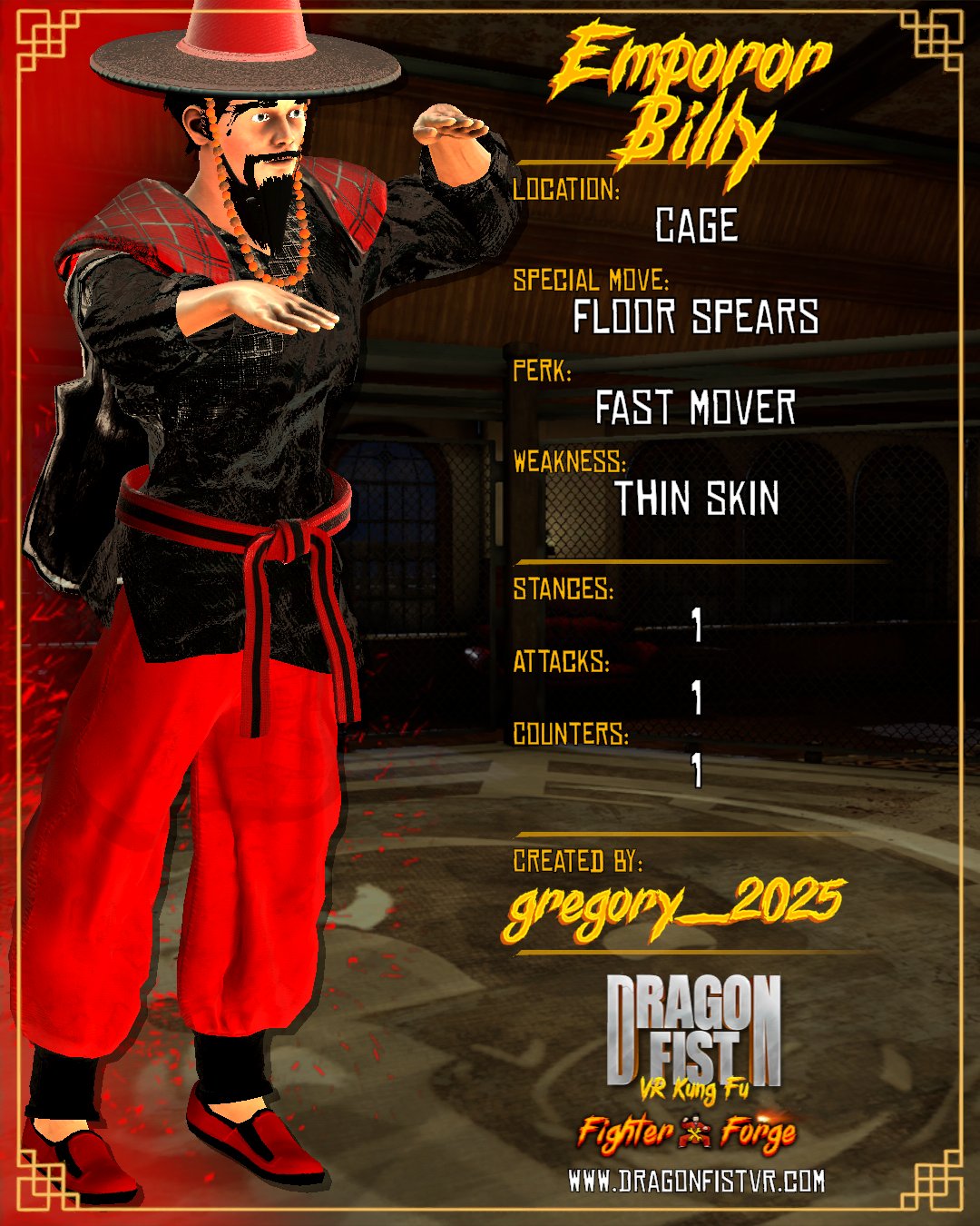 Emporor Billy - Created By: gregory_2025